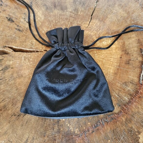 Amber Sceats Reese Earrings 24K Gold Plated Chunky Textured Stud Made in Italy - Picture 11 of 14